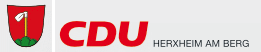 CDU-Ortsverband Herxheim am Berg Logo